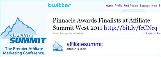 Affiliate Summit Pinnacle Awards finalists announced Affiliate Summit Pinnacle Awards finalists announced